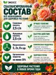 Осеннее удобрение для цветов садовых жидкое ЭКОСС 1литр концентрат / удобрение осеннее для роз, хризантем