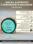 Набор средств для лишенных сил волос с кератином и молоком