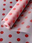 Бумага подарочная упаковочная для цветов матовая прозрачная