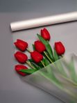 Бумага подарочная упаковочная для цветов матовая прозрачная