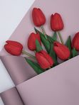 Бумага подарочная упаковочная для цветов 10 м матовая