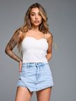 Юбка шорты джинсовые женские летние y2k sk8 k-girl