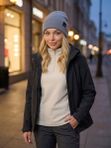 Шапка из кашемира унисекс двойная