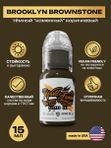Пигмент краска для тату и татуажа коричневая Brooklyn Brownstone 15 мл, World Famous Tattoo Ink