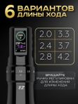 EZ P3 PRO (Gloss Black) беспроводная тату машинка с регулируемым ходом и доп. аккумулятором