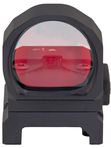 Коллиматорный прицел Gaut Tourmaline 1x26x22 открытый, для ружья, точка 3 МOA красная, 10 уровней подсветки, датчик движения, на Weaver