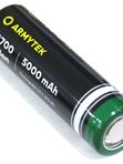 Аккумулятор 21700 Li-Ion Armytek 5000 мАч