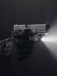 Фонарь подствольный Armytek Buckler M1, пистолетный, 700 lm, быстросъёмное крепление, АКБ 350mAh, IP67, чёрный, 58г