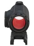 Коллиматорный прицел Gaut Tourmaline 1x25 закрытый, для ружья, точка 2 МOA, красная, 10 уровней подсветки, датчик движения, на Weaver / Picatinny