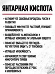 Янтарная кислота для растений порошок ABO, 200 гр.