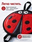 Ледянка мягкая с рисунком Божья коровка, зимние санки для детей, Ника