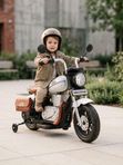 Детский электромобиль / электромотоцикл / мотоцикл HARLEY SMT-988, аккумулятор 12V4.5AH, до 30 кг, белый
