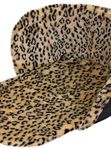 Утеплитель меховой для санок Леопард