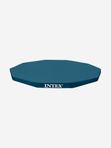 Тент для бассейна Intex Metal Frame диаметр 366 см, защитное накрытие для бассейна