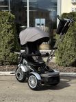 Трехколесный велосипед с родительской ручкой и поворотным сиденьем Luxmom Dalux 3311, Серый