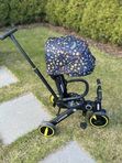 Велосипед складной трехколесный Luxmom 368 Желтый (Космос)
