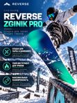 Сноуборд для парка и трюков Reverse Zginnik Pro, 161 см, Park/Jib, Twin