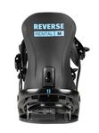 Крепления для сноуборда Reverse Rental M, универсальные, алюминиевые бакли, для начинающих и проката, черный с синим