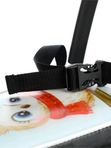 Снегокат детский 505 "TWINS BABY PUSH" разборный для двоих с двумя складными спинками и толкателем, Совы карнавал