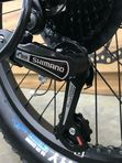 Детский велосипед полуфэтбайк BREND TIMETRY ORIGINAL TT292, колеса 24", 7 скоростей, Черно-белый