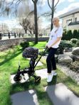 Велосипед складной трехколесный Luxmom 368 Желтый (Космос)