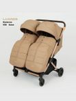 Прогулочная коляска для двойни LUXMOM 556, Хаки