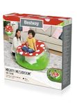 Надувное кресло Bestway Mighty Mushroom, 112х11му, мягкое кресло-гриб для отдыха на природе и дома