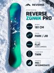 Сноуборд для парка и трюков Reverse Zginnik Pro, 161 см, Park/Jib, Twin