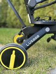 Велосипед складной трехколесный Luxmom 368 Желтый (Космос)
