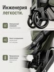 Коляска прогулочная BABALLO 2026/Babalo Future Зеленый, механическая регулировка спинки, рюкзак