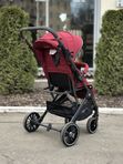Прогулочная коляска с перекидной ручкой Luxmom 525, Бордовая
