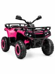 Электроквадроцикл детский NEL-009, 4WD (полный привод), мощный внедорожник для детей до 60 кг, цвет розовый