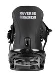 Крепления для сноуборда Reverse Rental XL , черный с белым, универсальные, алюминиевые бакли, для начинающих и проката