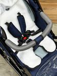 Санки-коляска Nika Ника Детям 7-5SК с колесной базой, Темно-синий (НД7-5SK/ТС)
