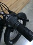 Детский велосипед полуфэтбайк BREND TIMETRY ORIGINAL TT292, колеса 24", 7 скоростей, Черно-белый