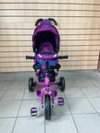 Трехколесный велосипед с родительской ручкой Luxmom Dalux 3322, коляска-велосипед для малышей, Фиолетовый