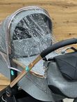 Коляска 2в1 LuxMom 788 в цвете Light Grey: Нежность и чистота в каждой детали, Светло-серая