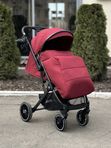 Прогулочная коляска с перекидной ручкой Luxmom 525, Бордовая