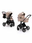 Коляска детская 2в1 Luxmom 777 (Люлька + Прогулочный блок), хаки