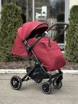 Прогулочная коляска с перекидной ручкой Luxmom 525, Бордовая