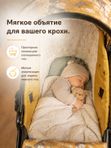 Санки-коляска 3в1 Nika (Ника НД7-5Н) для новорожденных, с колесной базой, горчичный, зимние прогулки