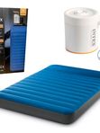 Надувной мамус Intex Truaire Outdoor Camping, двухместный, с USB-насосом, 152х203х22 см, ТПУ (TPU)