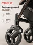 Коляска прогулочная BABALLO 2026/Babalo Future Хаки, механическая регулировка спинки, рюкзак