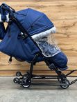 Санки-коляска Nika Ника Детям 7-5SК с колесной базой, Темно-синий (НД7-5SK/ТС)