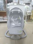 Электрокачели LuxMom Mastela 08209 Шезлонг для новорожденных, Укачивание 5 скоростей, Пульт ДУ, Капюшон