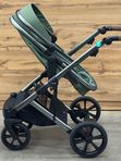Коляска-трансформер детская Luxmom 710 3B1с автолюлькой, армейский