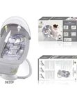 Электрокачели LuxMom Mastela 08209 Шезлонг для новорожденных, Укачивание 5 скоростей, Пульт ДУ, Капюшон