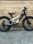 Детский велосипед полуфэтбайк BREND TIMETRY ORIGINAL TT292, колеса 24", 7 скоростей, Черно-белый