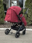 Прогулочная коляска с перекидной ручкой Luxmom 525, Бордовая