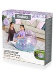 Надувное кресло Bestway Блестящая мечта, 114х112х66 см, для детей от 6 лет, яркий дизайн
